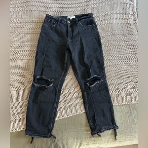 Curve Love High Rise Mom Jean - Abercrombie